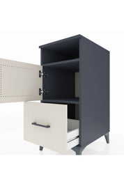 Kronos Komodin 2 Raflı Tek Çekmeceli Tek Kapaklı 44x59x96 - S75M031V4C