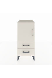 Kronos Komodin 2 Raflı 2 Çekmeceli Tek Kapaklı 44x59x96 - S75M032V1C