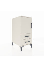 Kronos Komodin 2 Raflı 2 Çekmeceli Tek Kapaklı 44x59x96 - S75M032V1C
