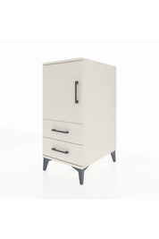 Kronos Komodin 2 Raflı 2 Çekmeceli Tek Kapaklı 44x59x96 - S75M032V1C