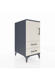 Kronos Komodin 2 Raflı 2 Çekmeceli Tek Kapaklı 44x59x96 - S75M032V4C
