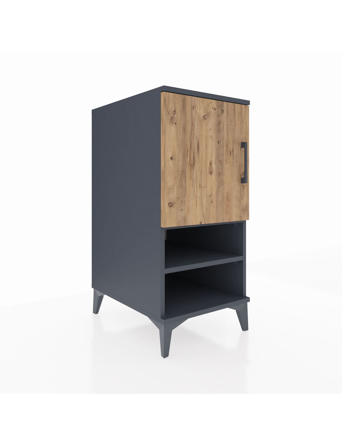 Kronos Komodin 3 Raflı Tek Kapaklı 44x59x96 - S75M033V6C