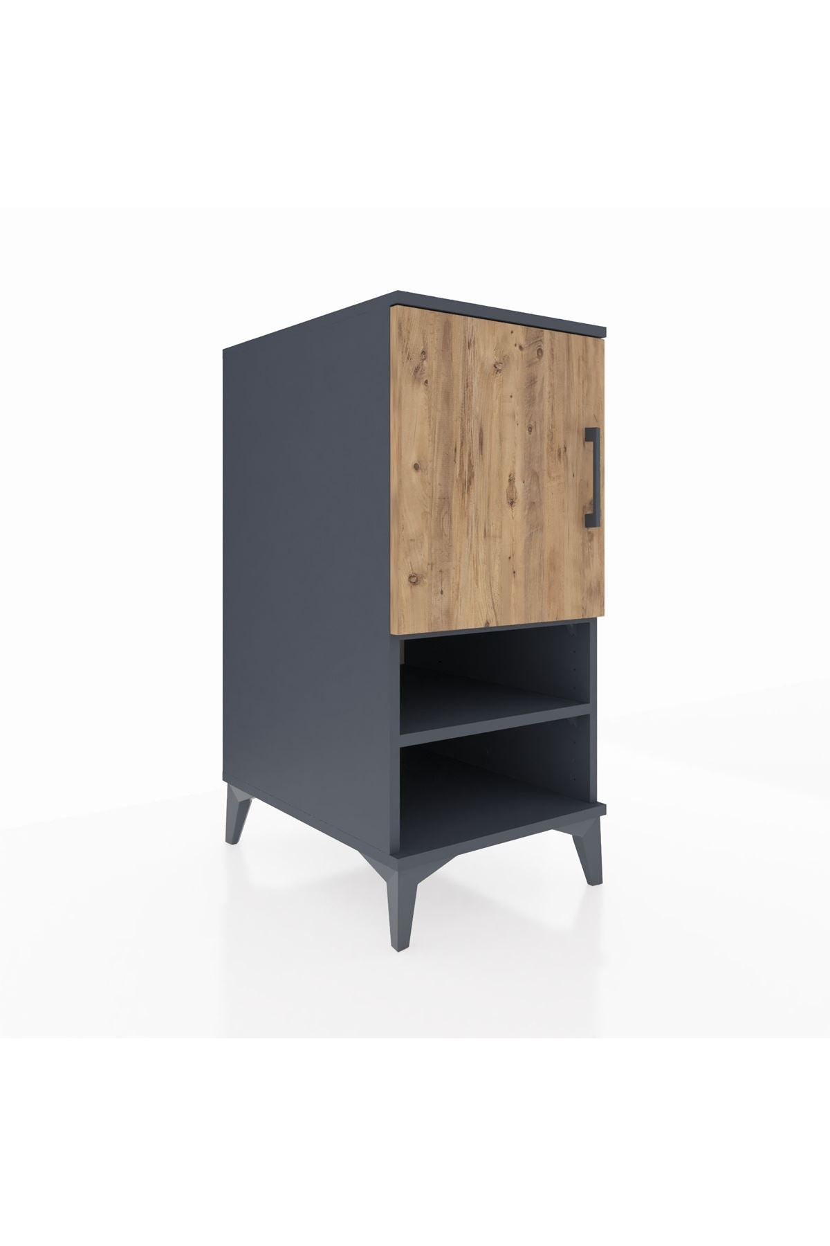 Kronos Komodin 3 Raflı Tek Kapaklı 44x59x96 - S75M033V6C