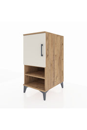Kronos Komodin 3 Raflı Tek Kapaklı 44x59x96 - S75M033V7C
