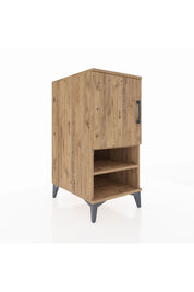 Kronos Komodin 3 Raflı Tek Kapaklı 44x59x96 - S75M033V9C