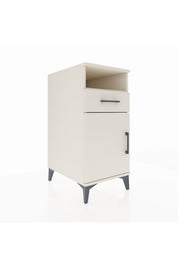 Kronos Komodin 2 Raflı Tek Çekmeceli Tek Kapaklı 44x59x96 - S75M035V1C