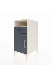 Kronos Komodin 2 Raflı Tek Çekmeceli Tek Kapaklı 44x59x96 - S75M035V2C