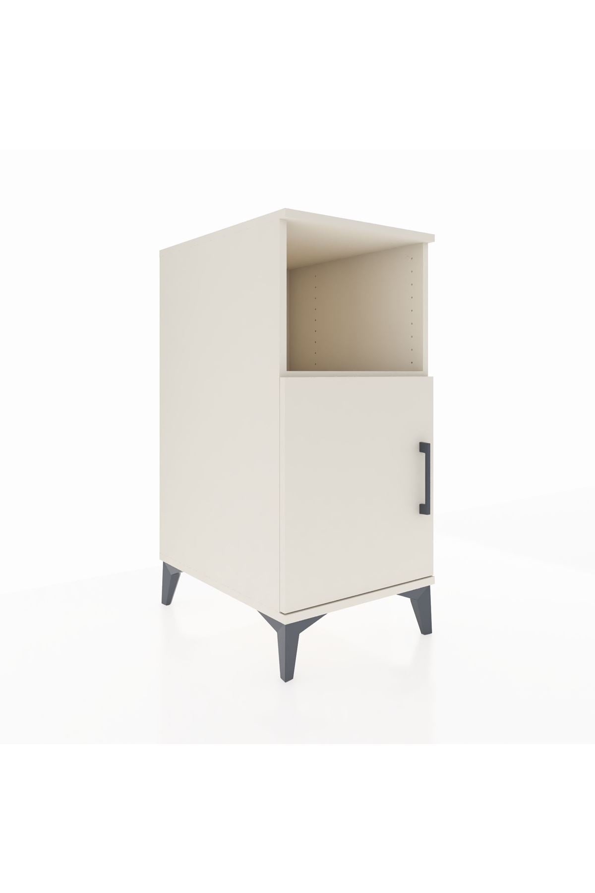 Kronos Komodin 2 Raflı Tek Kapaklı 44x59x96 - S75M036V1C