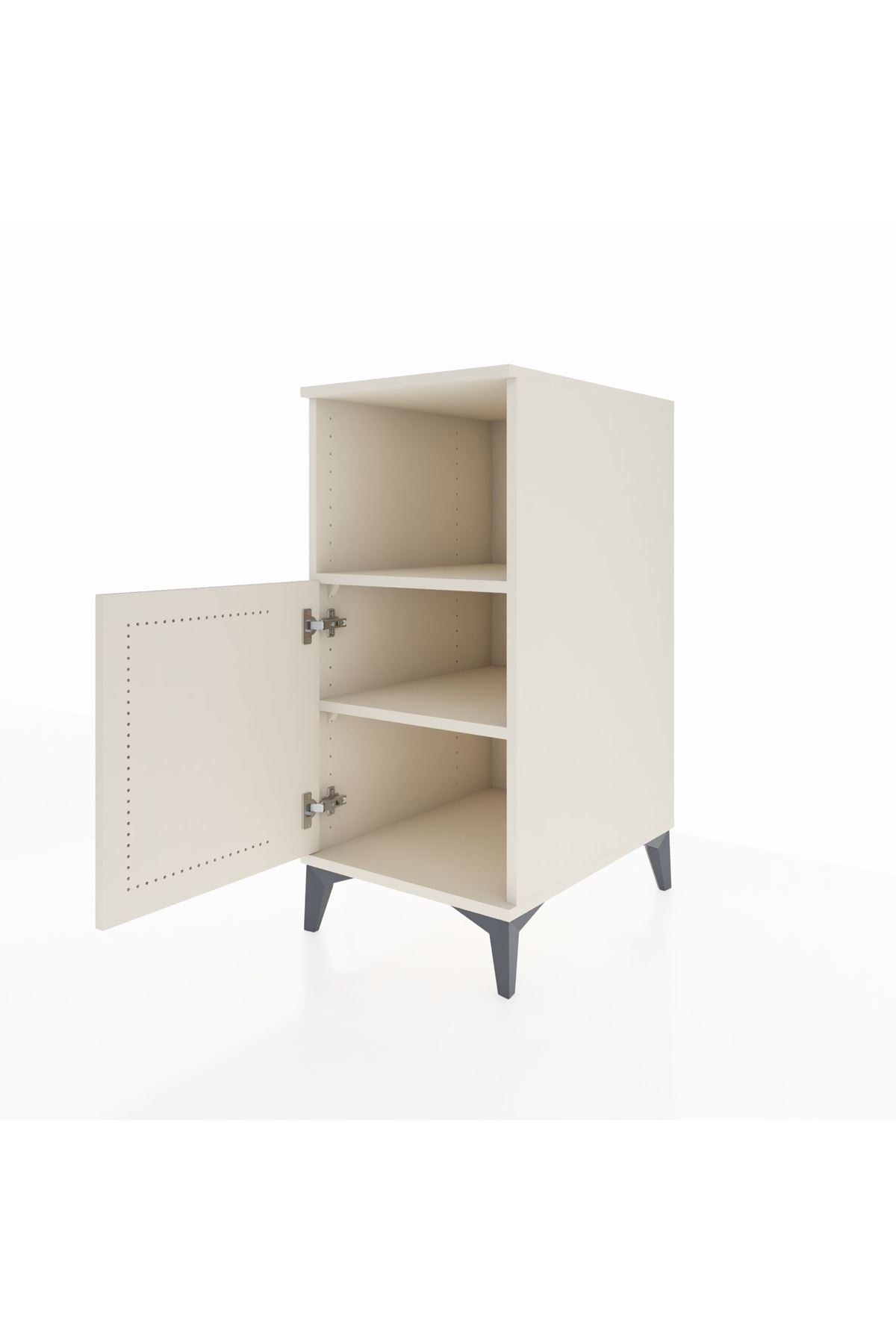 Kronos Komodin 2 Raflı Tek Kapaklı 44x59x96 - S75M036V1C