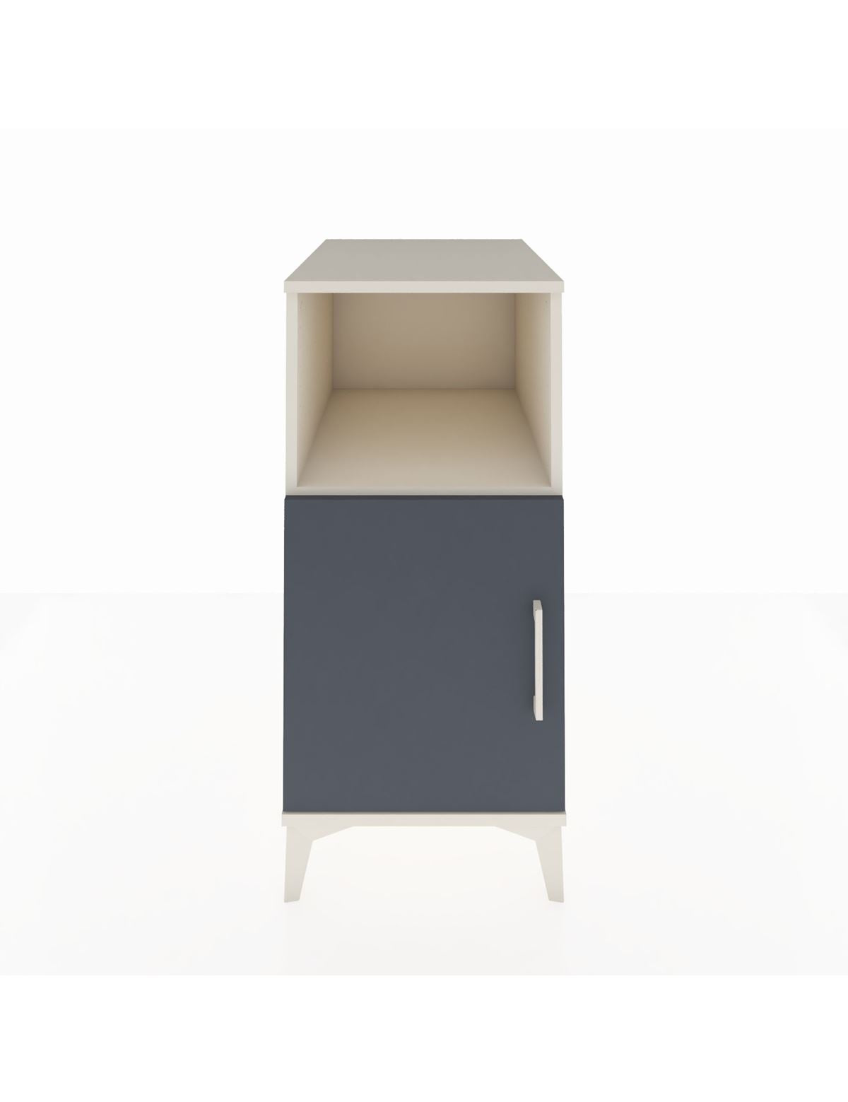 Kronos Komodin 2 Raflı Tek Kapaklı 44x59x96 - S75M036V2C