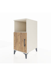 Kronos Komodin 2 Raflı Tek Kapaklı 44x59x96 - S75M036V3C
