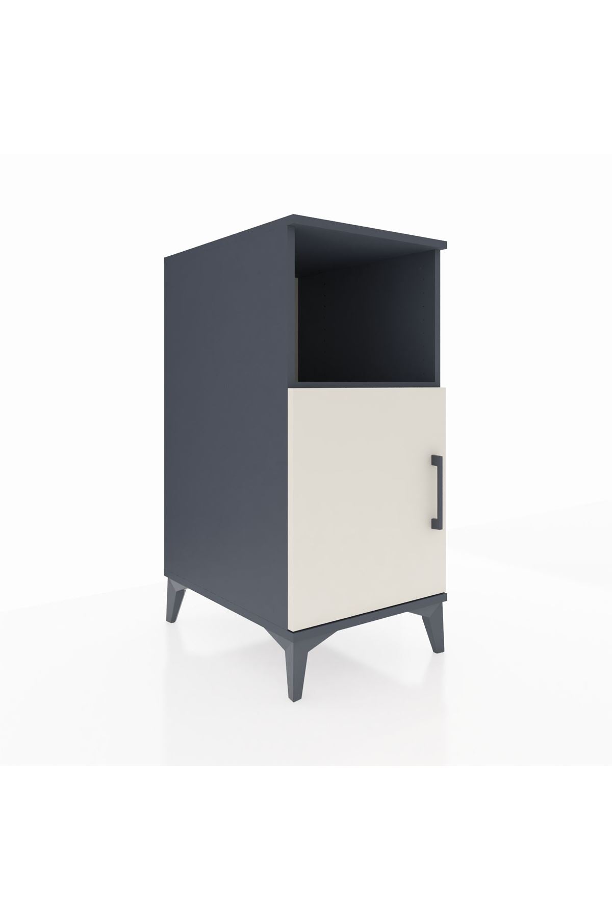 Kronos Komodin 2 Raflı Tek Kapaklı 44x59x96 - S75M036V4C