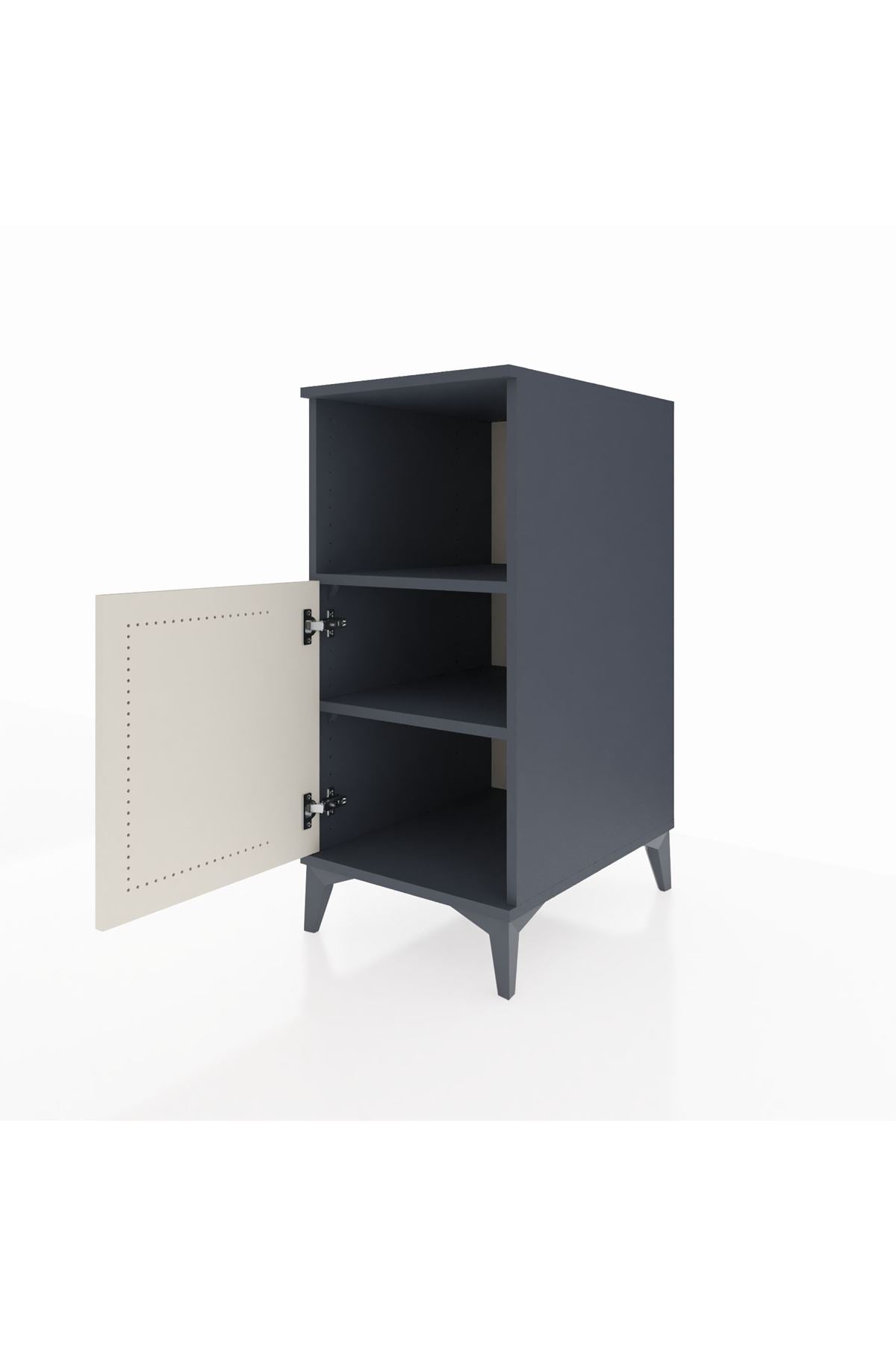 Kronos Komodin 2 Raflı Tek Kapaklı 44x59x96 - S75M036V4C
