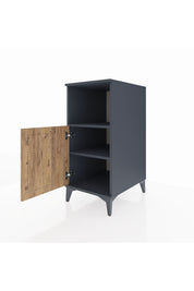 Kronos Komodin 2 Raflı Tek Kapaklı 44x59x96 - S75M036V6C