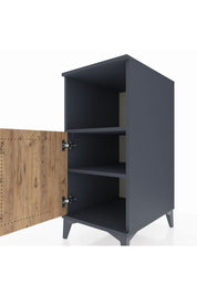 Kronos Komodin 2 Raflı Tek Kapaklı 44x59x96 - S75M036V6C