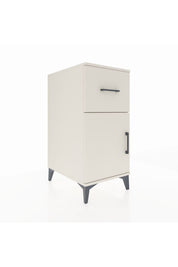 Kronos Komodin Tek Raflı Tek Çekmeceli Tek Kapaklı 44x59x96 - S75M037V1C