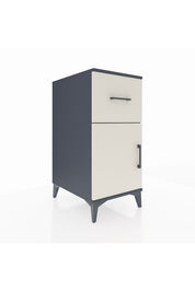 Kronos Komodin Tek Raflı Tek Çekmeceli Tek Kapaklı 44x59x96 - S75M037V4C
