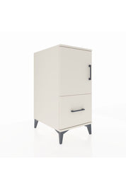 Kronos Komodin 2 Raflı Tek Çekmeceli Tek Kapaklı 44x59x96 - S75M038V1C