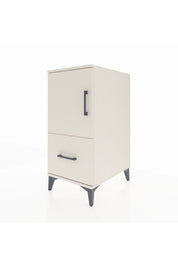 Kronos Komodin 2 Raflı Tek Çekmeceli Tek Kapaklı 44x59x96 - S75M038V1C