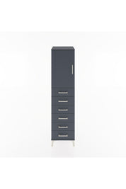 Hyperion Dolap Tek Raflı 6 Çekmeceli Tek Kapaklı 44x44x182 - S55M003V5B