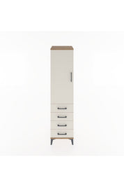 Hyperion Dolap 2 Raflı 4 Çekmeceli Tek Kapaklı 44x44x182 - S55M005V7B