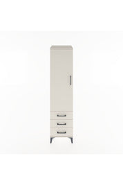 Hyperion Dolap 2 Raflı 3 Çekmeceli Tek Kapaklı 44x44x182 - S55M006V1B