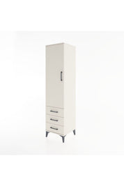 Hyperion Dolap 2 Raflı 3 Çekmeceli Tek Kapaklı 44x44x182 - S55M006V1B