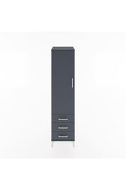 Hyperion Dolap 2 Raflı 3 Çekmeceli Tek Kapaklı 44x44x182 - S55M006V5B