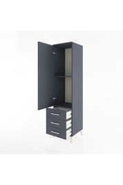 Hyperion Dolap 2 Raflı 3 Çekmeceli Tek Kapaklı 44x44x182 - S55M006V5B