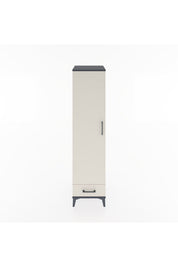 Hyperion Dolap 4 Raflı Tek Çekmeceli Tek Kapaklı 44x44x182 - S55M008V4B