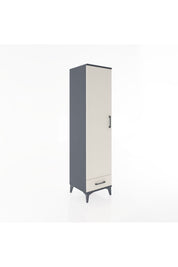 Hyperion Dolap 4 Raflı Tek Çekmeceli Tek Kapaklı 44x44x182 - S55M008V4B