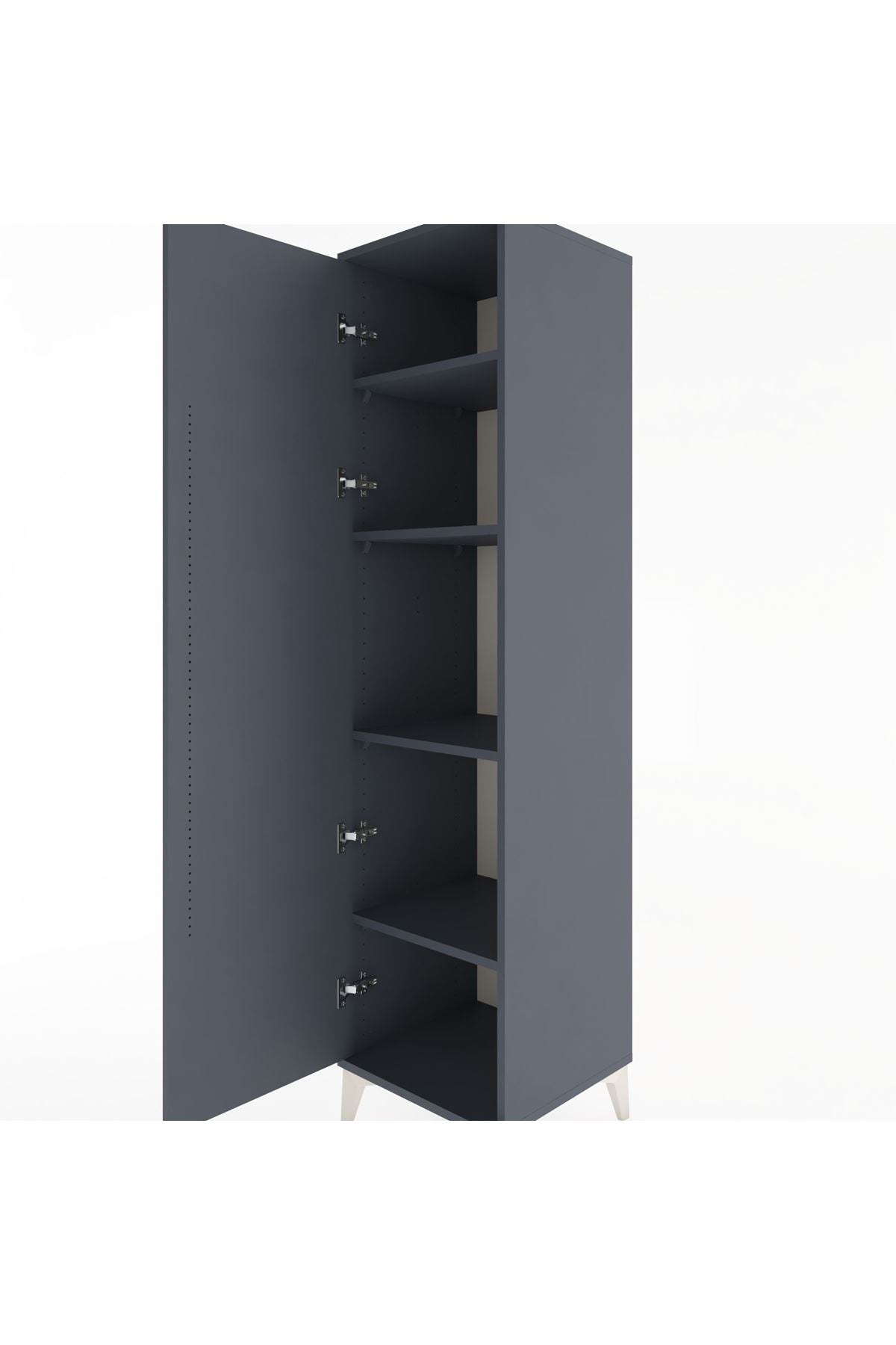 Hyperion Dolap 4 Raflı Tek Kapaklı 44x44x182 - S55M009V5B