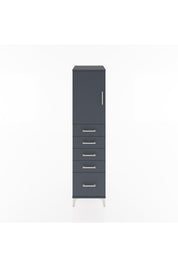 Hyperion Dolap Tek Raflı 5 Çekmeceli Tek Kapaklı 44x44x182 - S55M012V5B