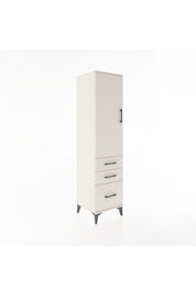 Hyperion Dolap 2 Raflı 3 Çekmeceli Tek Kapaklı 44x44x182 - S55M014V1B