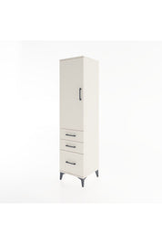 Hyperion Dolap 2 Raflı 3 Çekmeceli Tek Kapaklı 44x44x182 - S55M014V1B