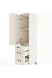 Hyperion Dolap 2 Raflı 3 Çekmeceli Tek Kapaklı 44x44x182 - S55M014V1B