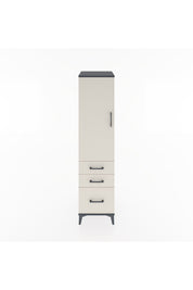 Hyperion Dolap 2 Raflı 3 Çekmeceli Tek Kapaklı 44x44x182 - S55M014V4B