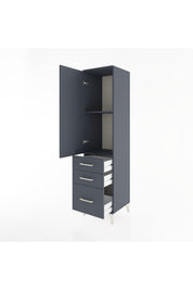 Hyperion Dolap 2 Raflı 3 Çekmeceli Tek Kapaklı 44x44x182 - S55M014V5B