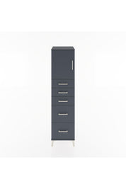 Hyperion Dolap Tek Raflı 5 Çekmeceli Tek Kapaklı 44x44x182 - S55M018V5B