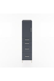 Hyperion Dolap Tek Raflı 4 Çekmeceli Tek Kapaklı 44x44x182 - S55M019V5B
