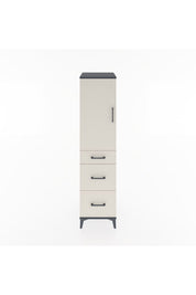 Hyperion Dolap 2 Raflı 3 Çekmeceli Tek Kapaklı 44x44x182 - S55M020V4B