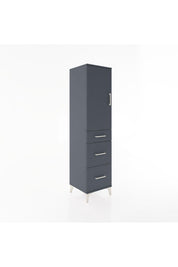 Hyperion Dolap 2 Raflı 3 Çekmeceli Tek Kapaklı 44x44x182 - S55M020V5B