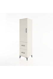 Hyperion Dolap 3 Raflı 2 Çekmeceli Tek Kapaklı 44x44x182 - S55M021V1B