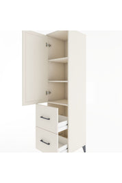 Hyperion Dolap 3 Raflı 2 Çekmeceli Tek Kapaklı 44x44x182 - S55M021V1B