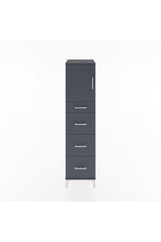 Hyperion Dolap Tek Raflı 4 Çekmeceli Tek Kapaklı 44x44x182 - S55M023V5B