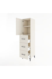 Hyperion Dolap 2 Raflı 3 Çekmeceli Tek Kapaklı 44x44x182 - S55M024V1B