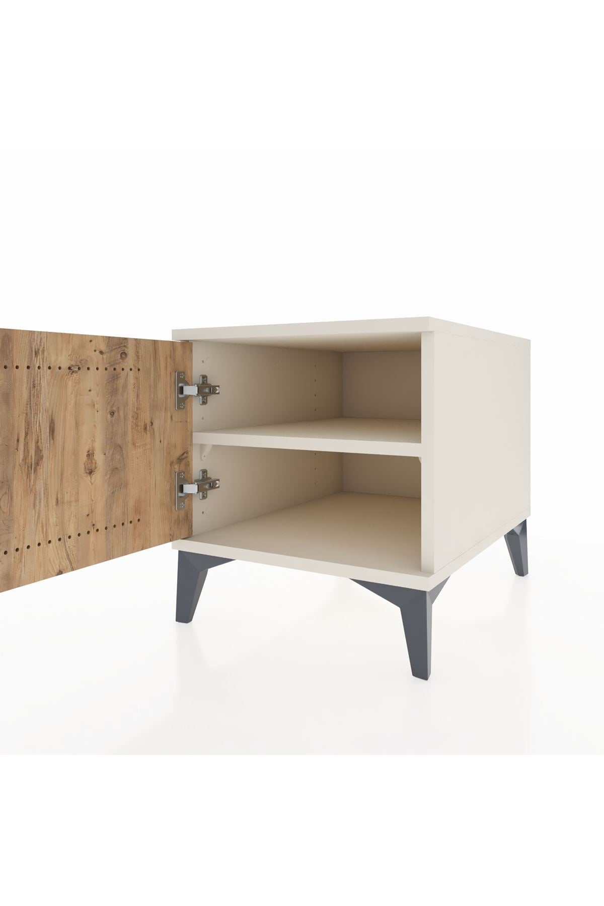 Kronos Komodin Tek Raflı Tek Kapaklı 44x59x48 - S72M004V3C