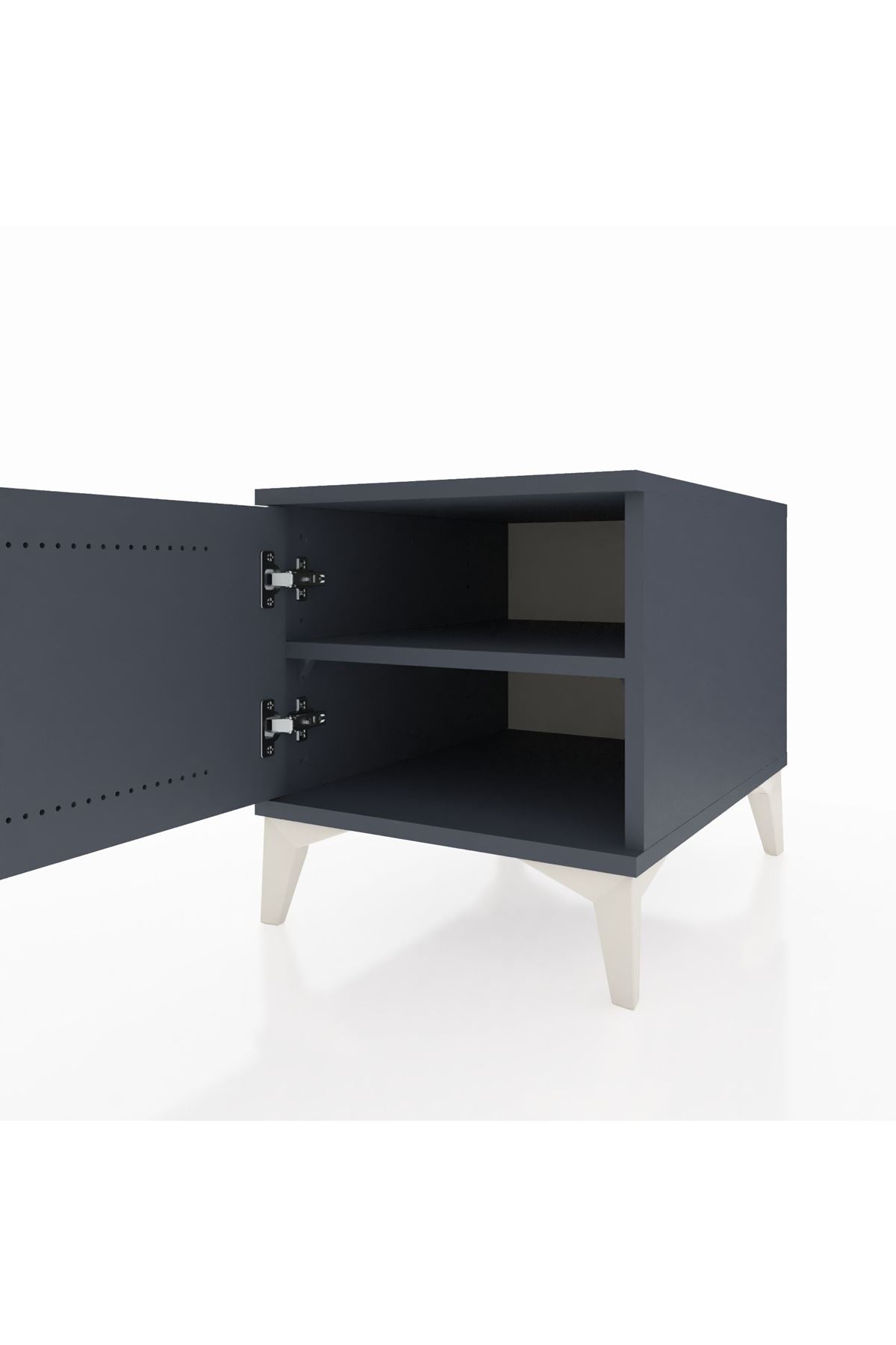 Kronos Komodin Tek Raflı Tek Kapaklı 44x59x48 - S72M004V5C