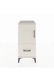 Kronos Komodin 2 Raflı Tek Çekmeceli Tek Kapaklı 44x59x96 - S75M038V1C