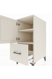 Kronos Komodin 2 Raflı Tek Çekmeceli Tek Kapaklı 44x59x96 - S75M038V1C